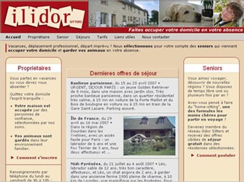 Ilidor Sitters : des seniors gardent votre maison et vos animaux pendant votre absence
