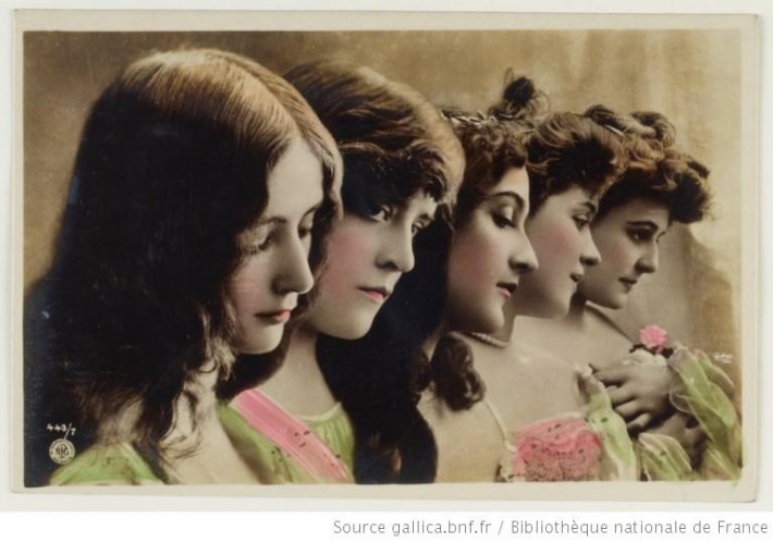 Carte postale Reutlinger Cléo de Mérode Otero