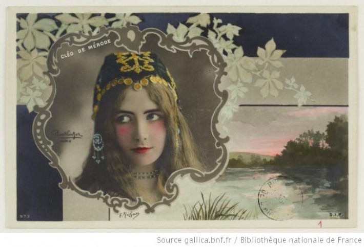 Carte postale Cléo de Mérode Reutlinger