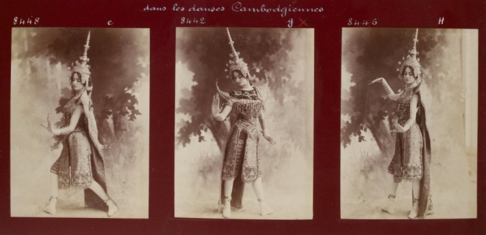 Photographie de Cléo de Mérode par Reutlinger